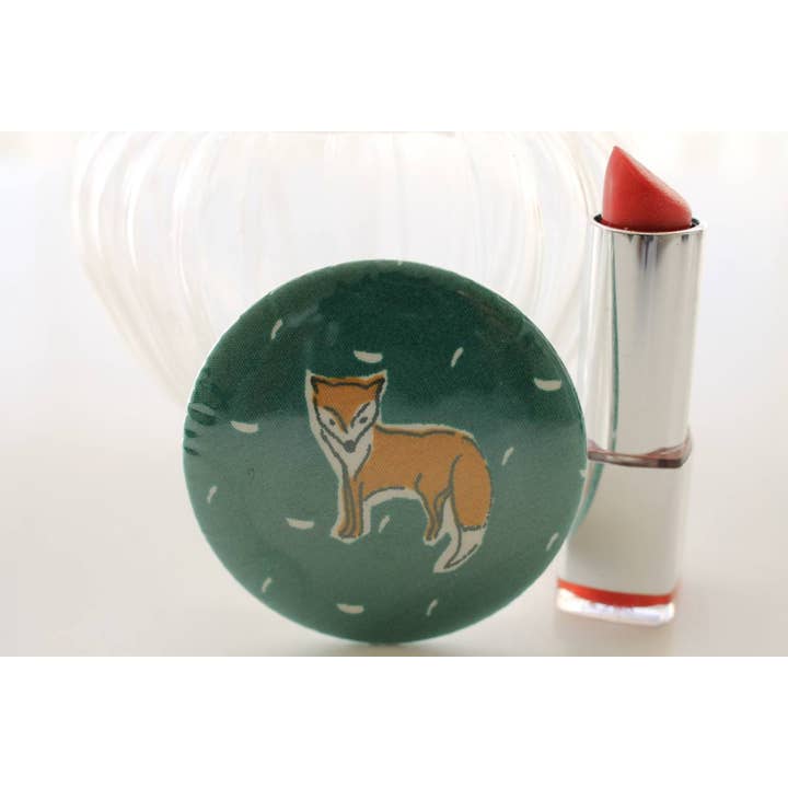 Bella Fox pocket mirror for wholesale by Sabrina Trefle