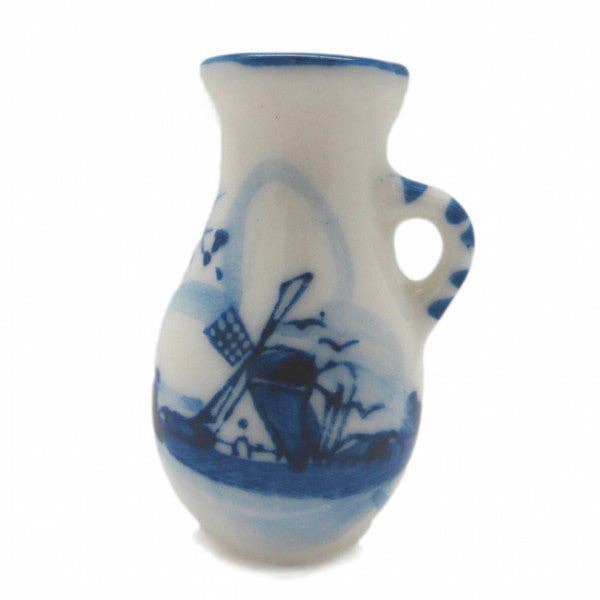 Ceramic Miniature Delft Blue Pitcher for wholesale by European Heritage Gifts