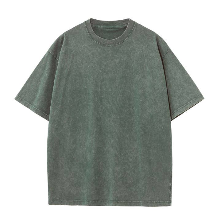 Hope & Sunshine - Wholesale Tunic - Women's - Vintage Washed Cotton Oversized T-Shirt