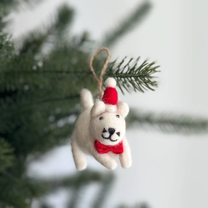 Ganapati - Wholesale Ornament set - Felt Cat Ornament 6