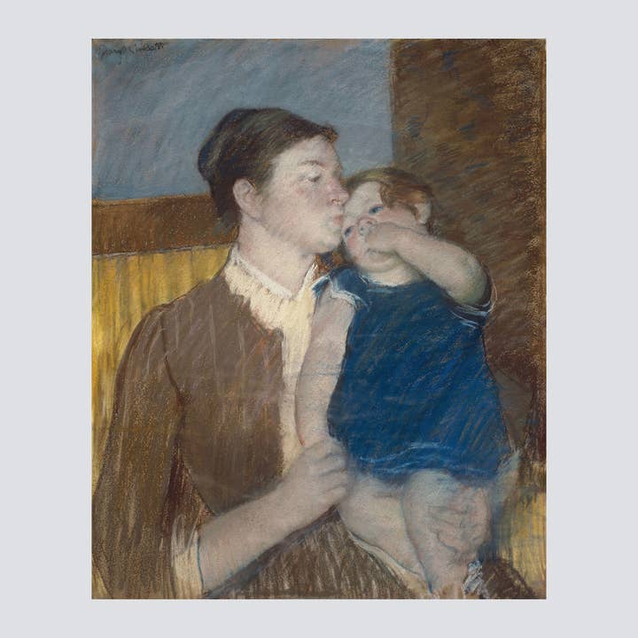 Moderns godnattkyss (1888) Konsttryck för wholesale av Milisima Studio