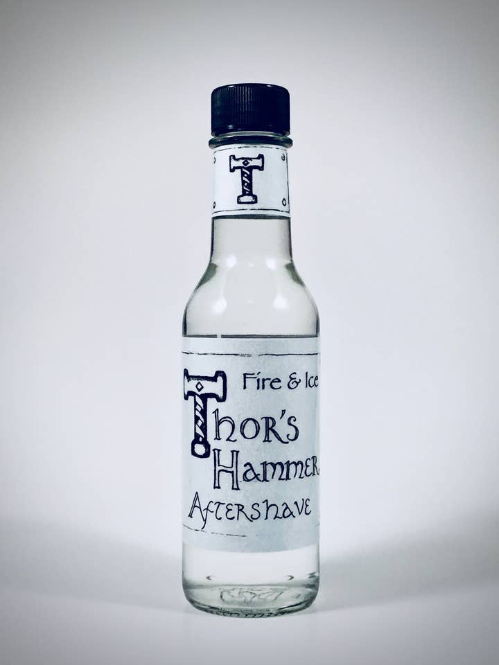 Loción para después del afeitado Thor Hammer | Bergamota, vetiver, hierbabuena para venta al por mayor de Freyja's Magic
