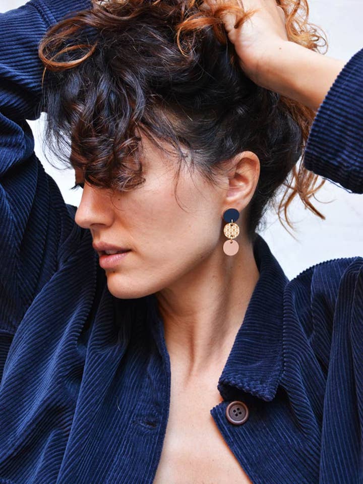 Patroon Oorbellen • Cirkel voor wholesale door Pithy