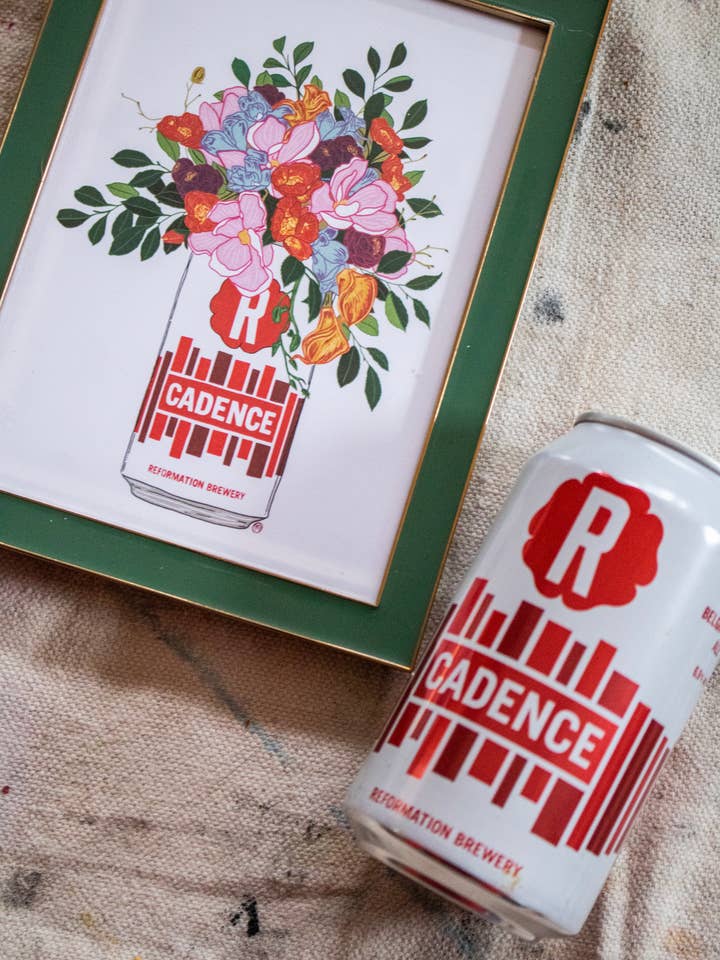 Colorful Cadence Print for wholesale by Madison O'Brien Art