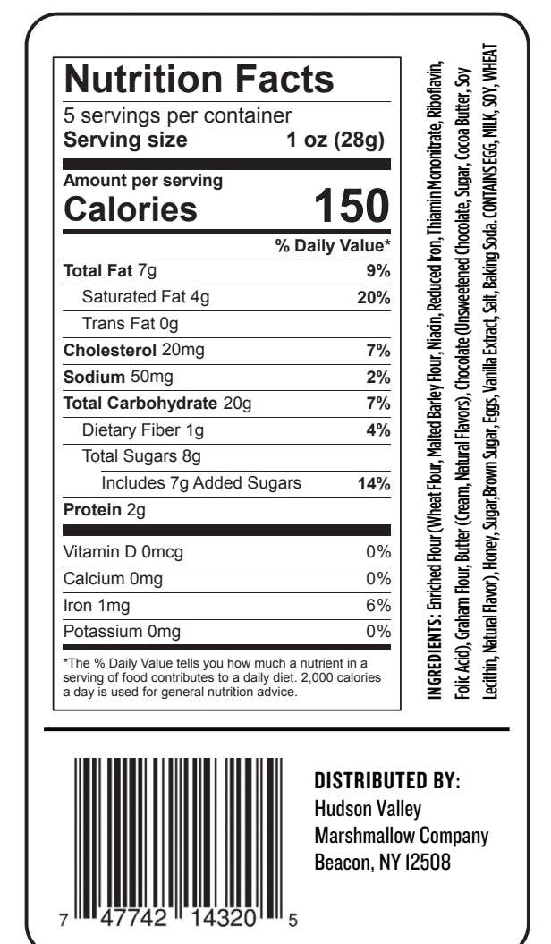 Hudson Valley Marshmallow Company – Engroshandel Kiks – Chokolade Chip Graham Crackers1