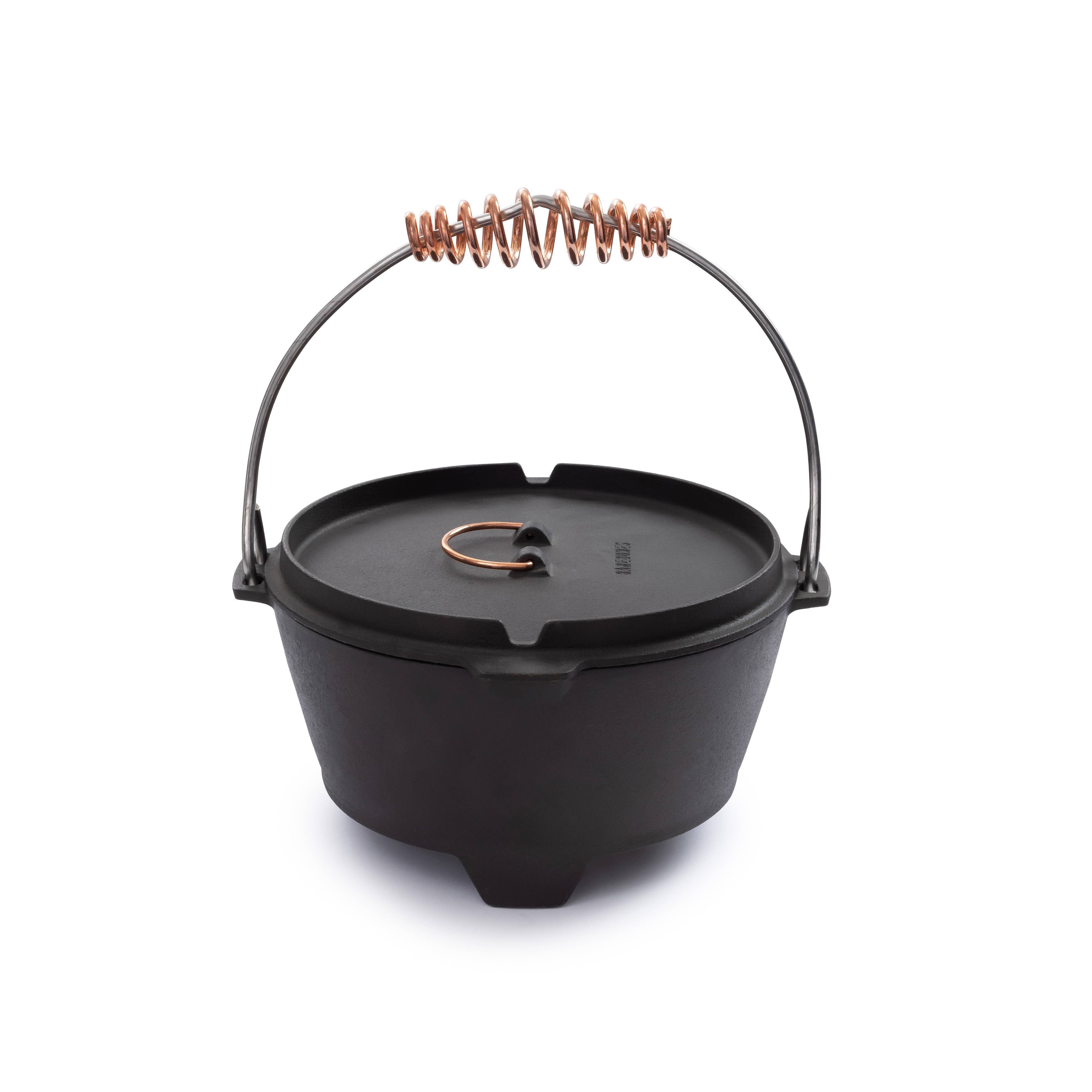 Barebones - Wholesale Cooking Pot - Polished Cast Iron Dutch Oven 4 QT