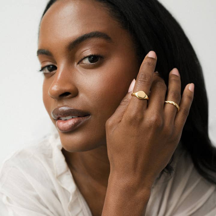 Mod + Jo - Wholesale Signet Ring - Tessa Signet Ring1