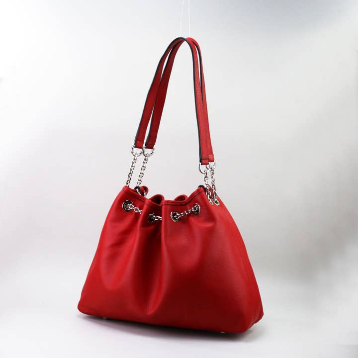 583938 Rosso - Borsa in Pelle per la vendita all'ingrosso da parte di Frederic T.