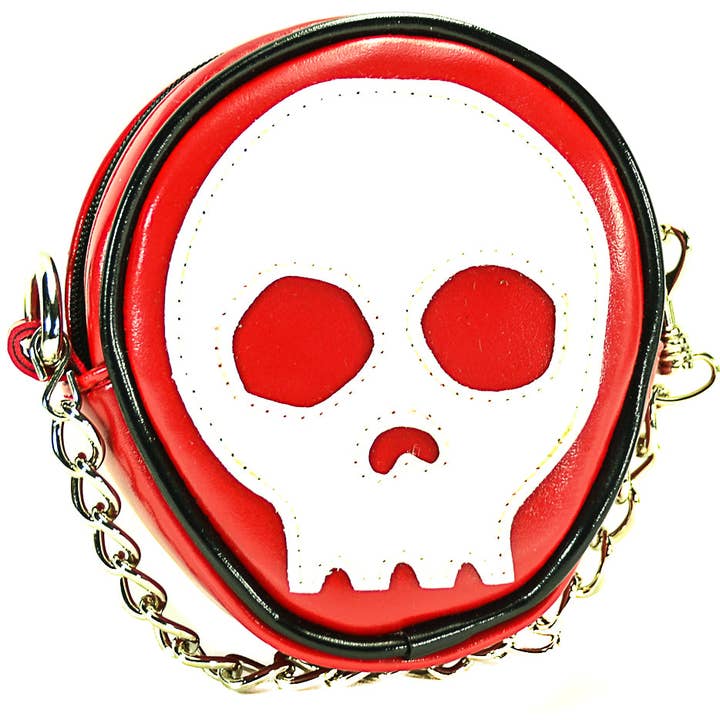 BILLETERA REDONDA WSK801 SK801 CON FORMA DE CALAVERA para venta al por mayor de Funk Plus