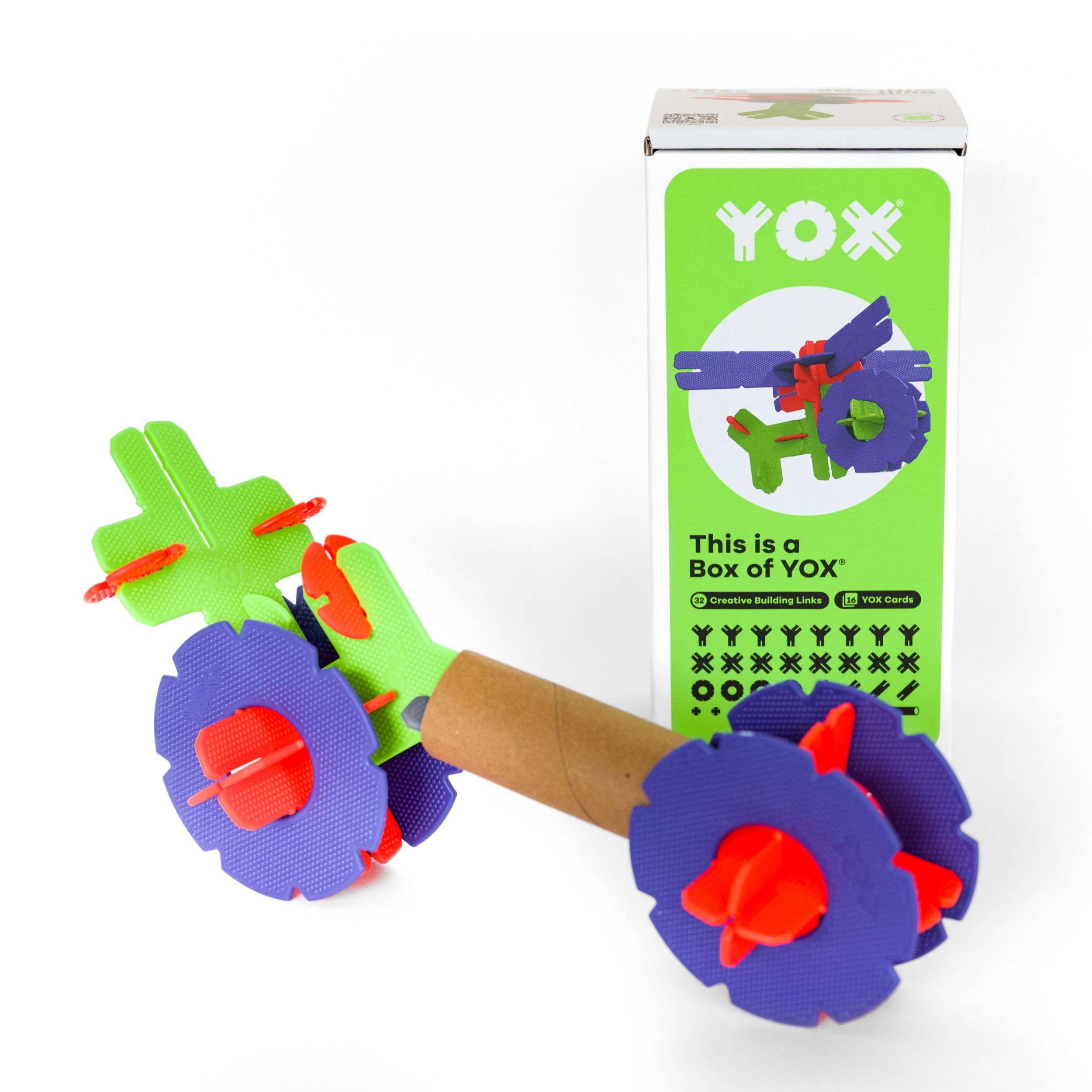 YOX - Wholesale Building Set - Kids - Mixed Case - YOX Tops + Box of YOX2