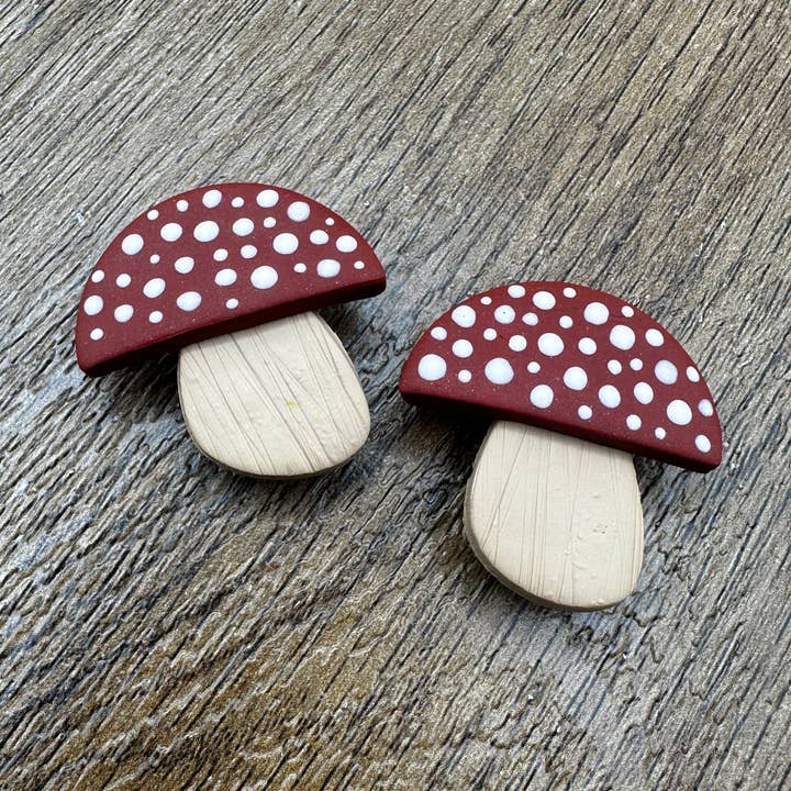 Making with Molli - Wholesale Magnet - Mushroom Polymer Clay Magnet