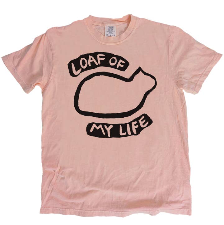 Livets Brød Katteelsker Grafisk T-shirt - Comfort Colors for engroshandel hos Xenotees