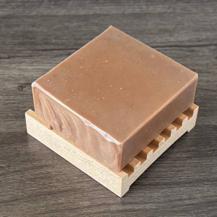 Holzer Handcrafted ® - Wholesale Bar Soap - Handmade Soap Bar | More Than Vanilla - Vanilla + Santal + Shea Butter Scented | Handcrafted Bar Soap | Natural Cold Process | Vegan | 4.5 oz5