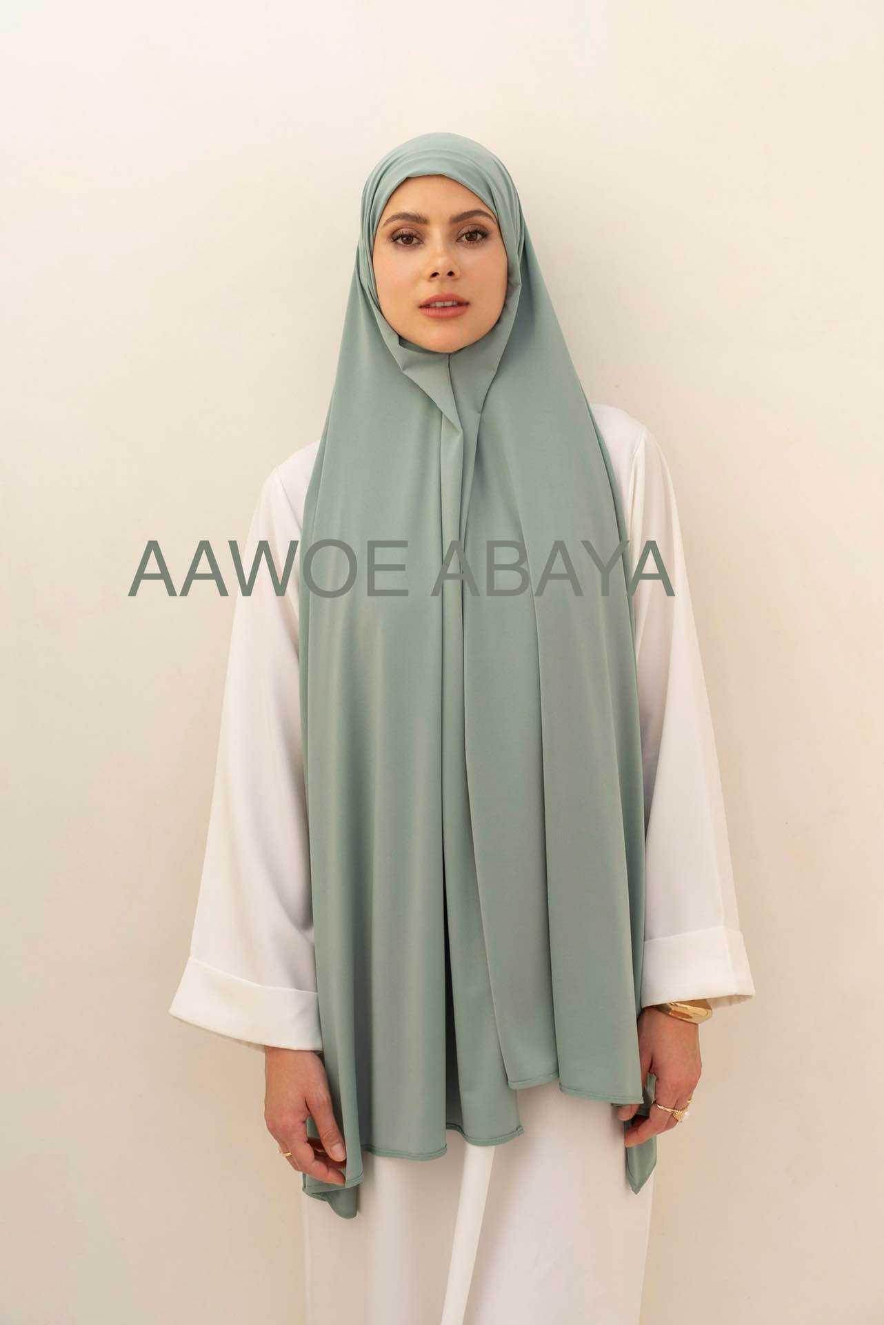Aawoe Abaya - Wholesale Hijab - Women's - Elegant Long-Sleeve Shawl - 2484-HIJ42