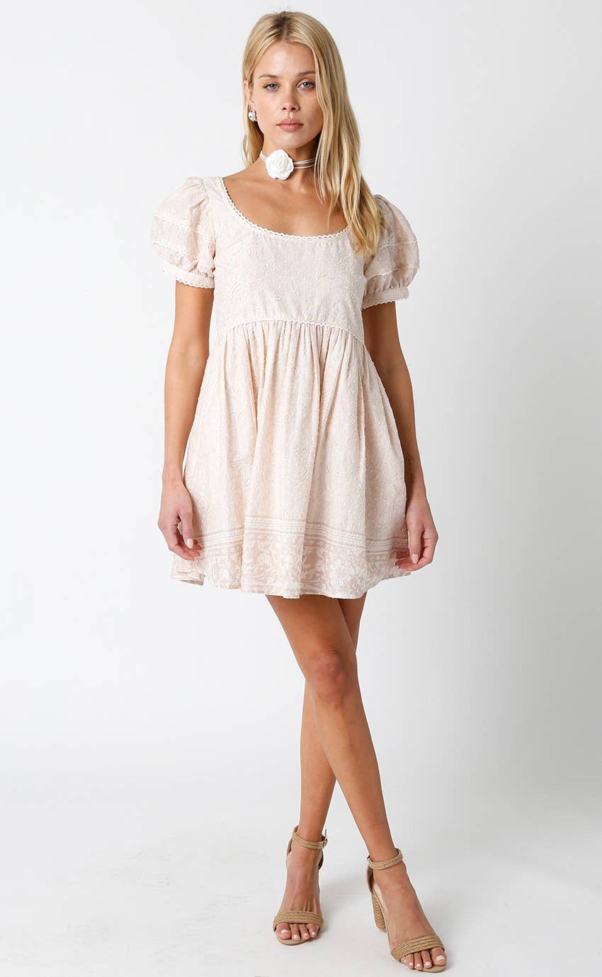 Natural Danielle Dress for wholesale on Faire3