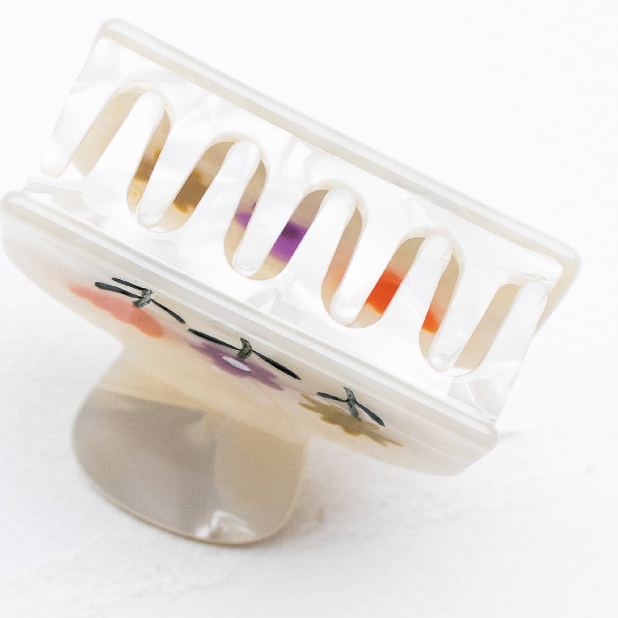 Tiepology – wholesale Hårklämma - Dam – Eco Flowers in Bloom hårklämma med grepp6