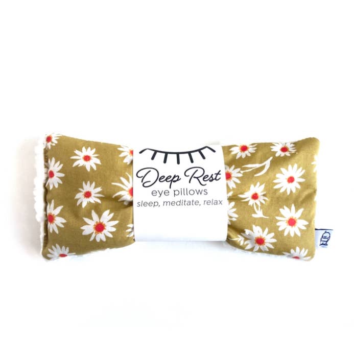 Deep Rest Eye Pillow | Field of Daisy for wholesale by Little Man