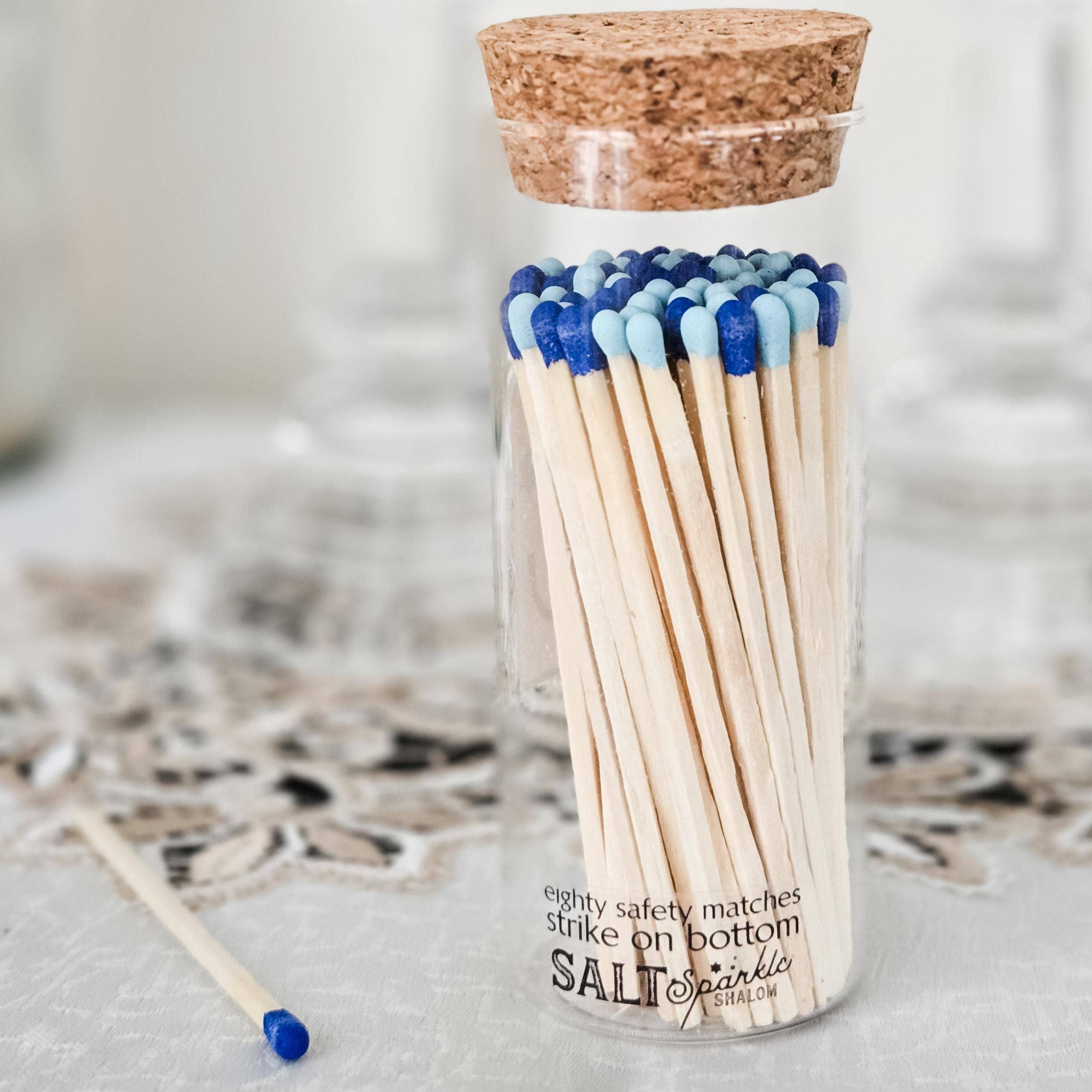 Salt Sparkle Shalom - Wholesale Matches - Shana Tova Match Jar for Rosh Hashana3