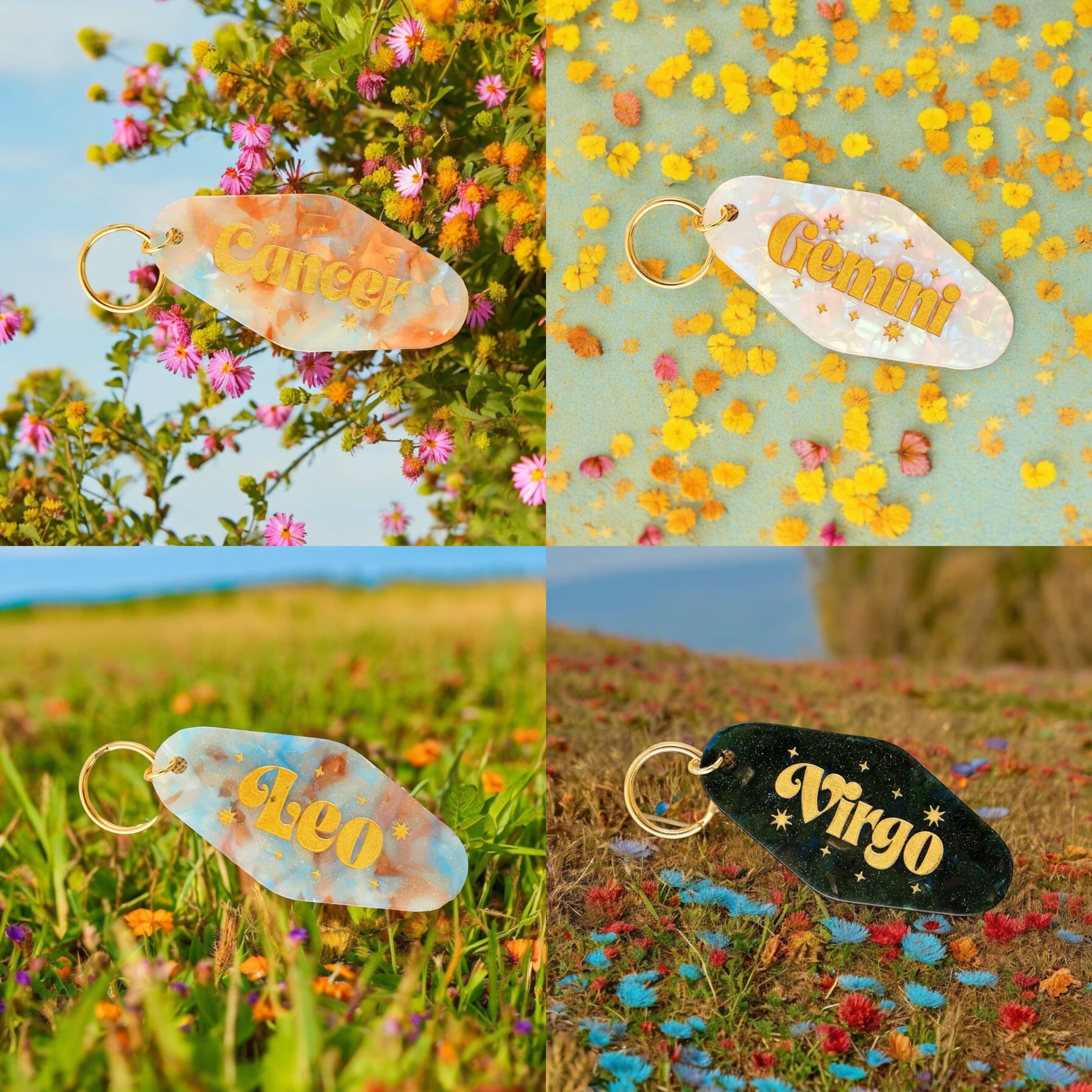 Threads And Needles, INC. – Großhandel Schlüsselanhänger – Damen – Schlüsselanhänger mit Tierkreiszeichen1