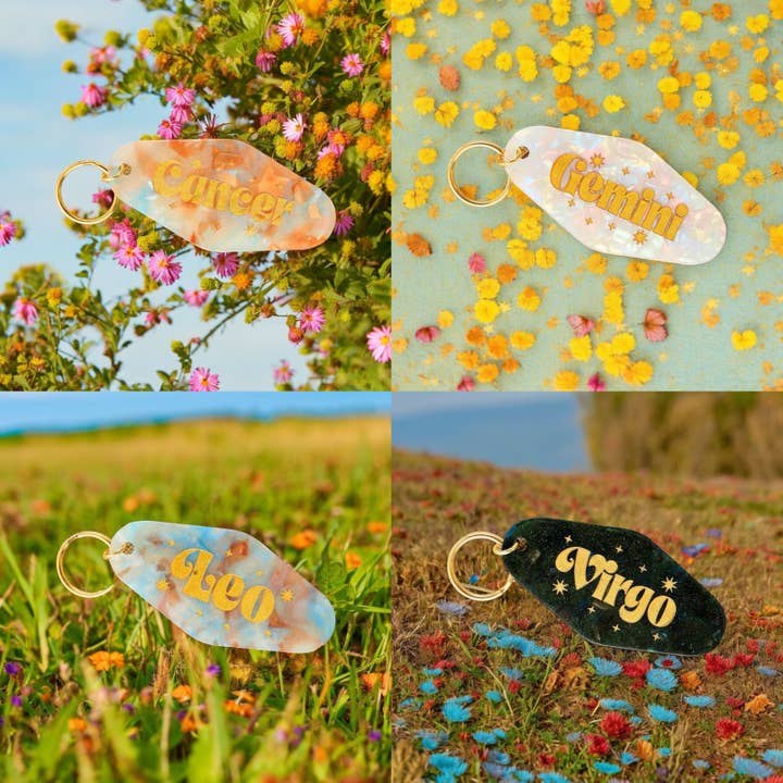 Threads And Needles, INC. - Wholesale Keychain - Women's - Zodiac Sign Keychains3