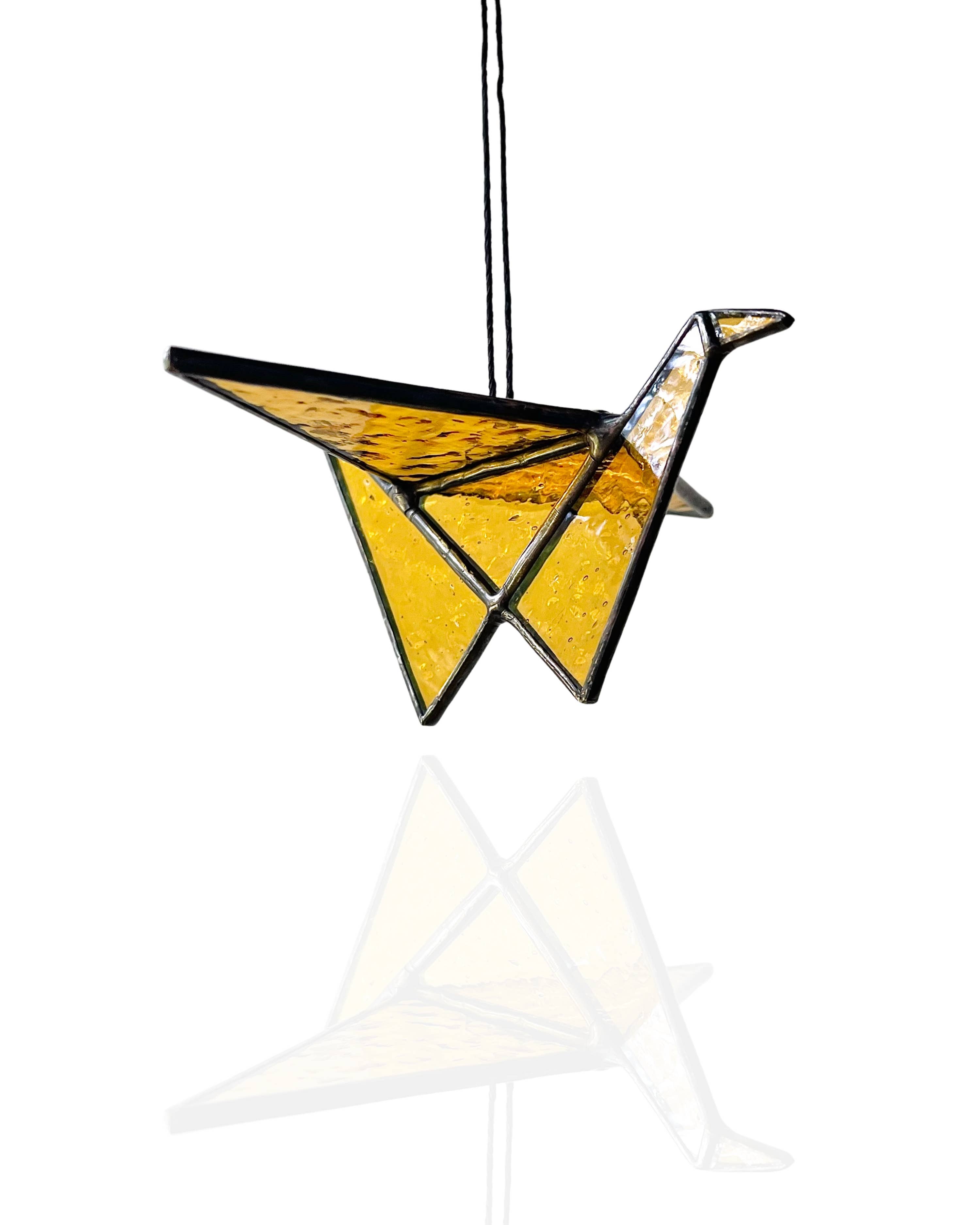 Samara Designs Studio - Wholesale Suncatcher - Stained Glass Origami Crane Suncatchers | Hanging Decor30