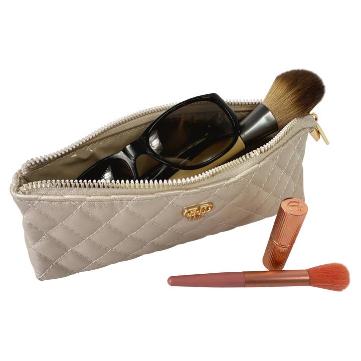 PurseN (new) – Engroshandel Kosmetiktaske – Sleek Stash Go-To-Case - Perle Quiltet1