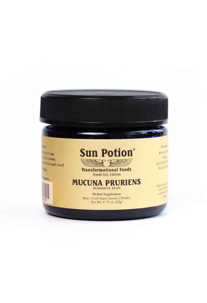 Sun Potion - Wholesale Protein/Superfood Powder - Mucuna Pruriens - Travel Ally Edition