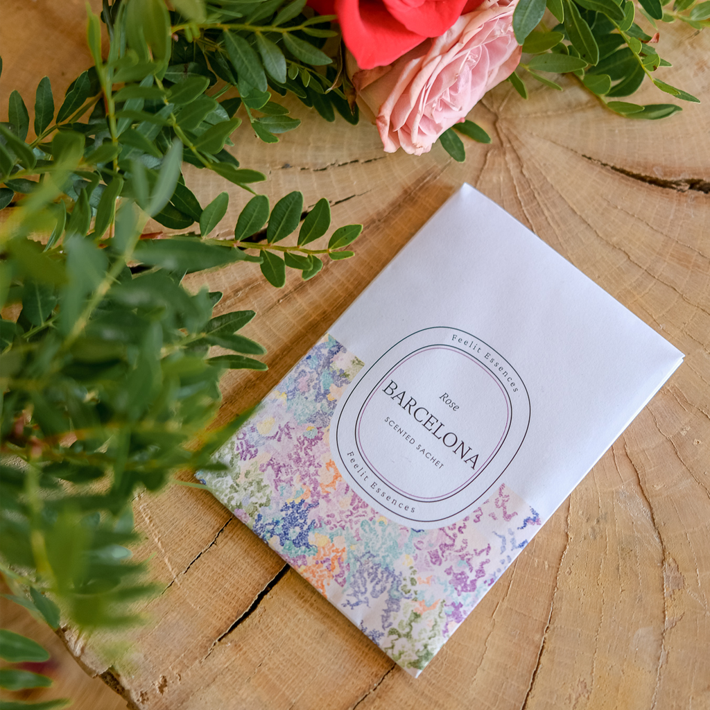 FEELIT-ESSENCES - Wholesale Air Freshener - Scented wardrobe bag. Rose scent. Barcelona Collection1