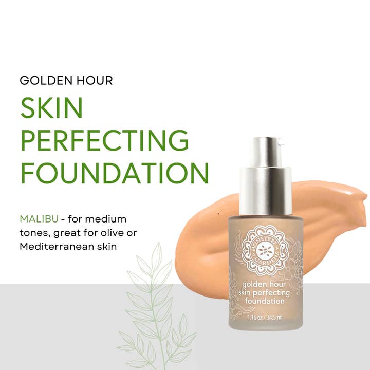 Honeybee Gardens Natural Cosmetics & Body Care – Engroshandel Foundation – Golden Hour hud perfektionere Foundation12