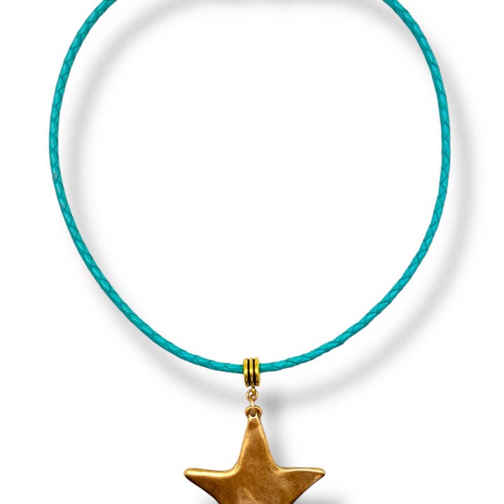 Shiver + Duke - Wholesale Pendant/Charm Necklace - Nova Leather Necklace5