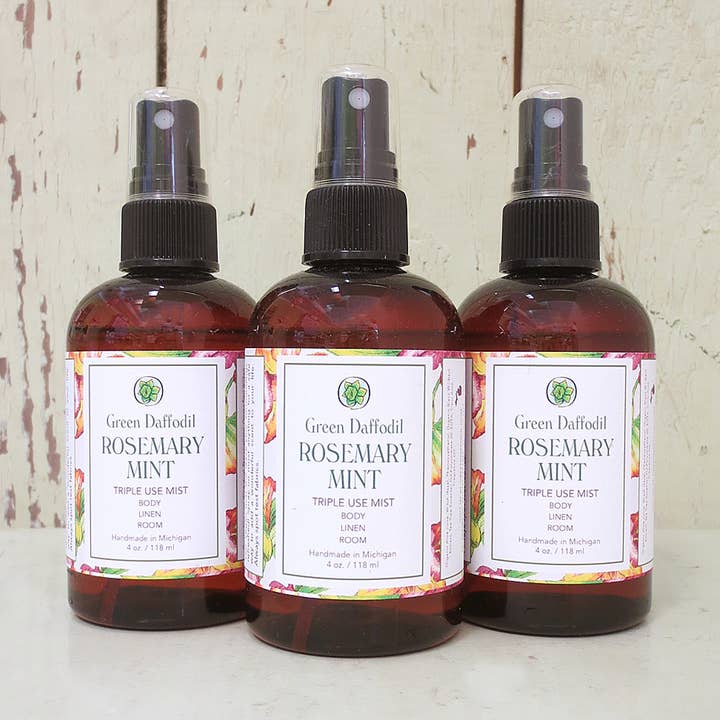 Green Daffodil Bath & Body - Wholesale Room & Linen Spray - Rosemary Mint Room Mist0