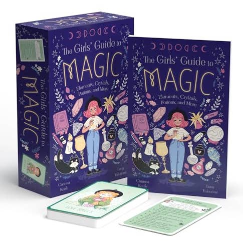 Texas Bookman - Wholesale Book - Adult - Girls' Guide To Magic: Inspirational Book with 52 Spell Card