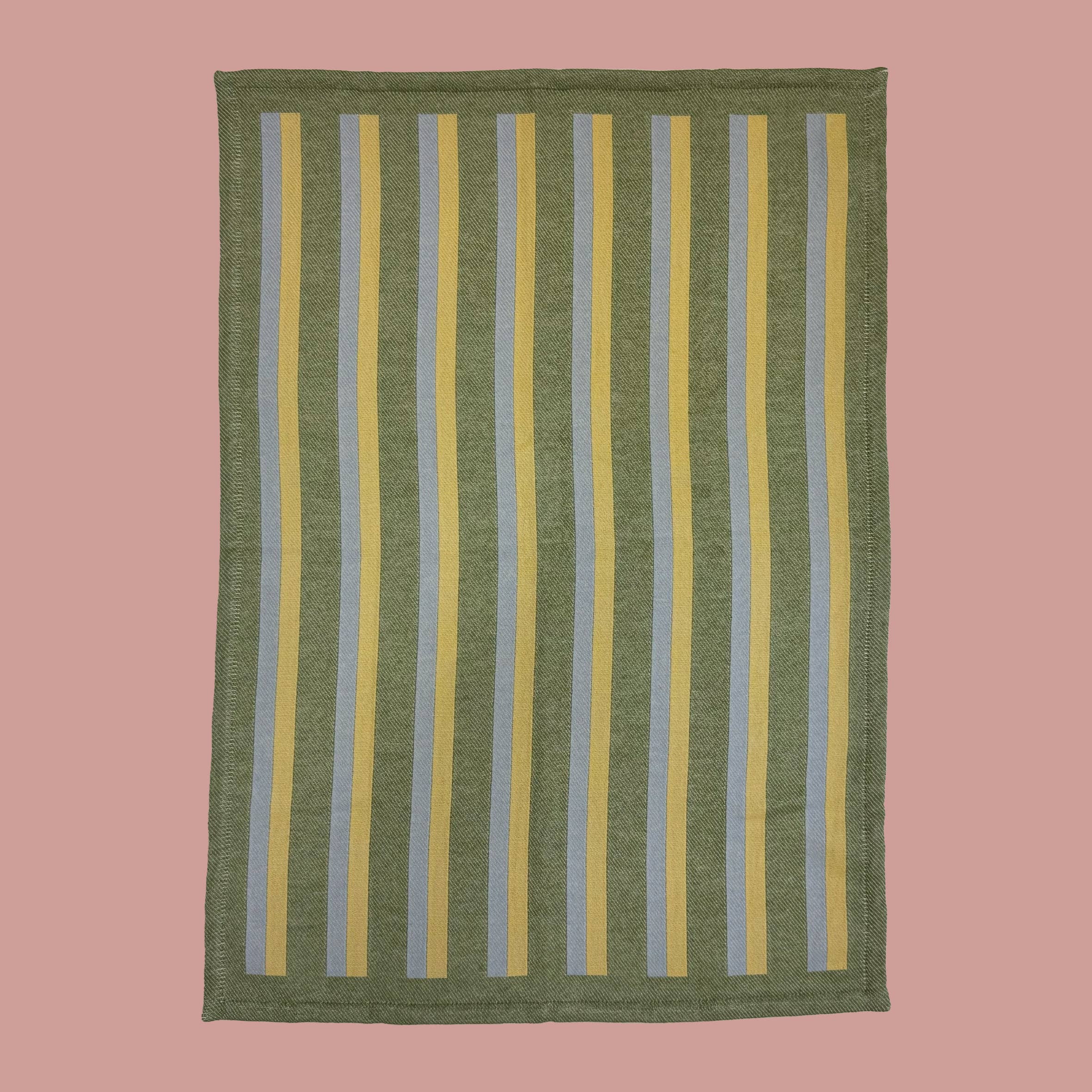 Shop KJP - Wholesale Tea Towel - Dish Towel / Cottage Stripe (4 colours available) 0