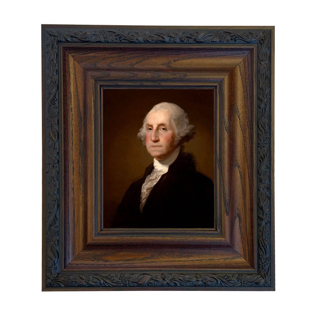 Madison Bay Co. - Historical Home Decor Reproductions - Wholesale Art Print - George Washington by Gilbert Stuart Vintage Painting Print0