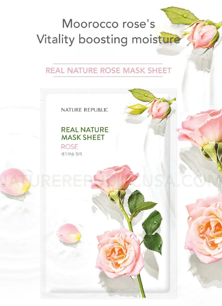 Best Beauty Group - Vente Masque pour le visage - Masque facial NATURE REPUBLIC Real Nature5