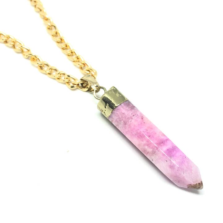 Kellen Stone Line Necklace for wholesale by Pyzis