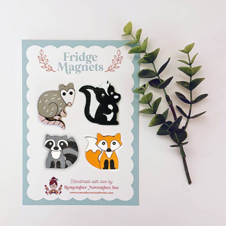Remember November, Inc – Großhandel Magnete – Woodland Friends Kühlschrankmagnete 0
