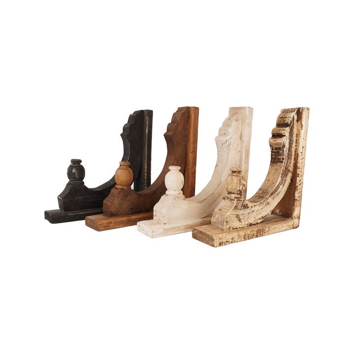 My Amigos Imports – Großhandel Tischdeko – Farmhouse Corbel - Fancy-Rustikales Holz-3Wx10Dx11H Zoll-Fancy