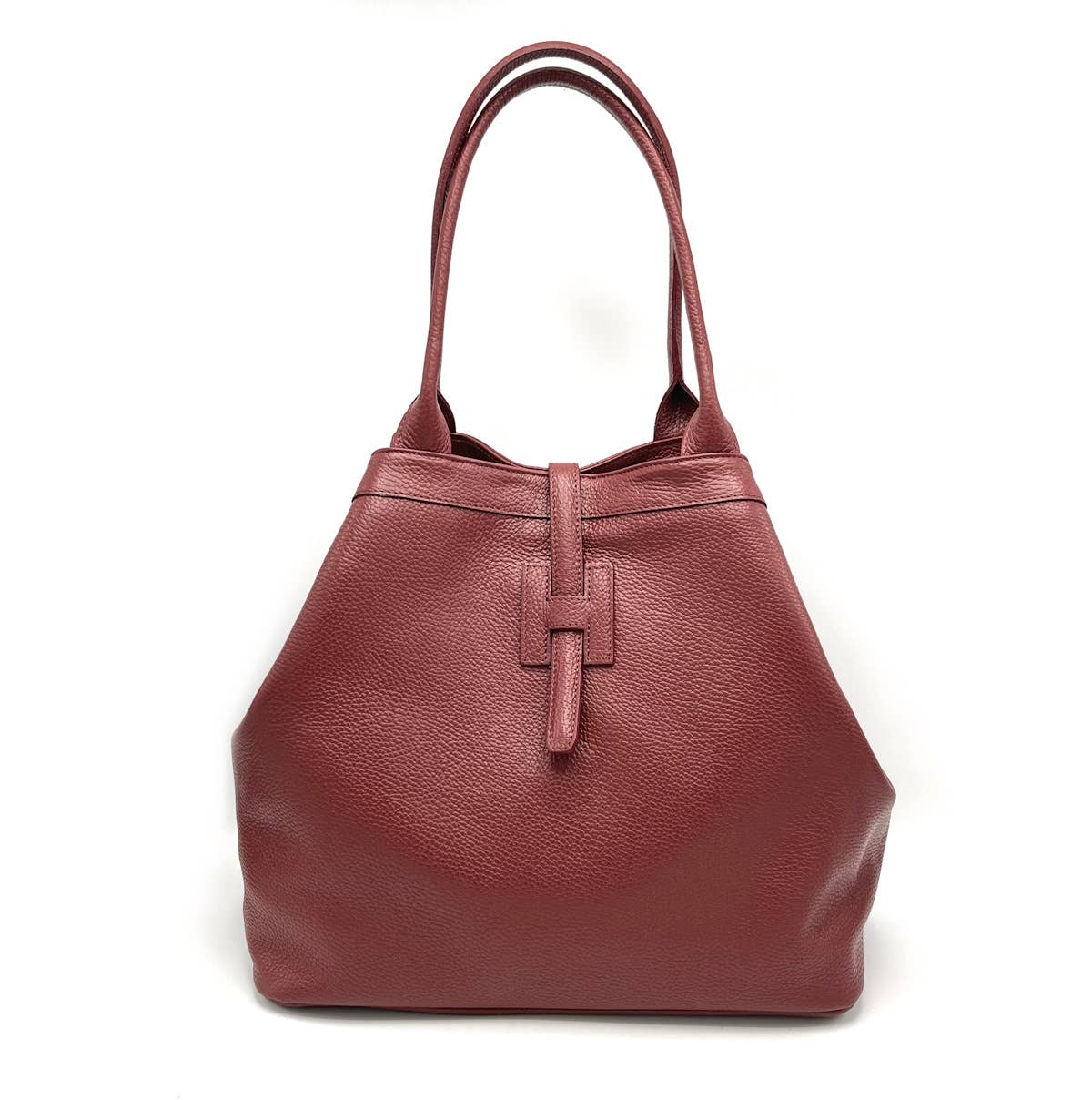 Suie Valentini srl - Vente Sac porté épaule – femme - Sac en cuir véritable, grande taille, fabriqué en Italie, art. 1124774