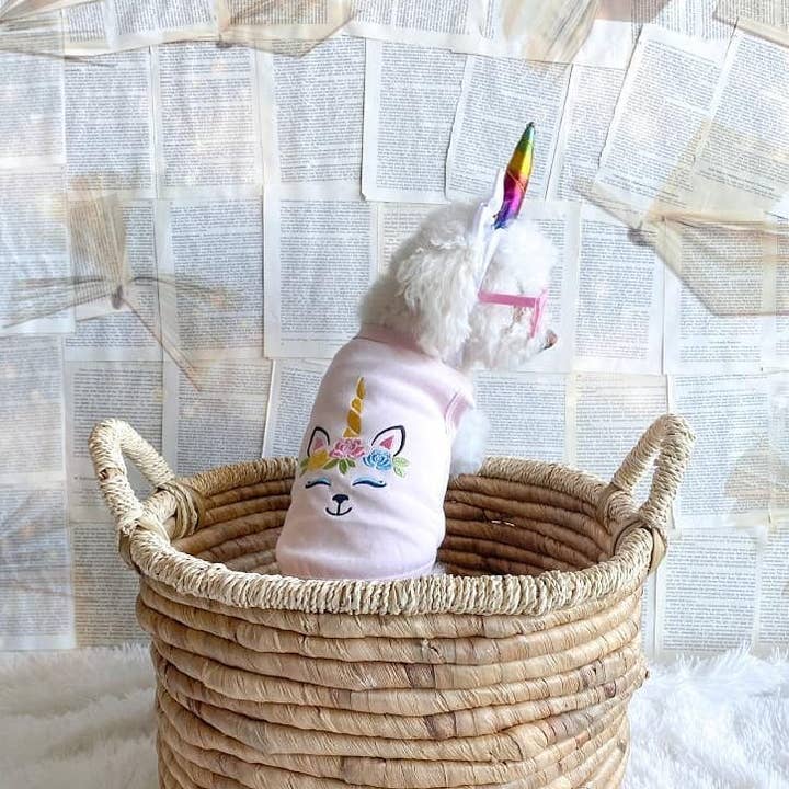 Parisian Pet® - Wholesale Pet Shirt - Dog - Unicorn Dog T-Shirt – Magical & Cute Pet Outfit for Dogs