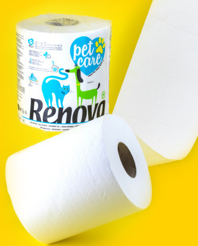 Renova - Wholesale Paper Towels - Pet Care Multipurpose Roll1