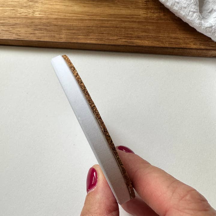 With Love Louise - Vendita all'ingrosso Sottobicchiere - Sottobicchieri personalizzati in ceramica Winter Village Holiday2