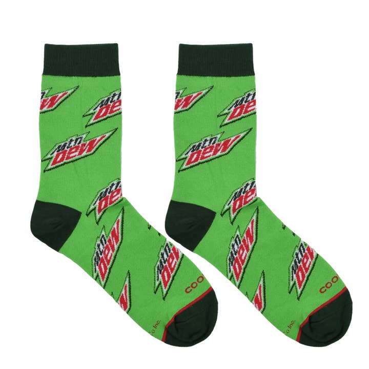 Cool Socks - Wholesale Socks - Unisex - Mountain Dew All Over Socks