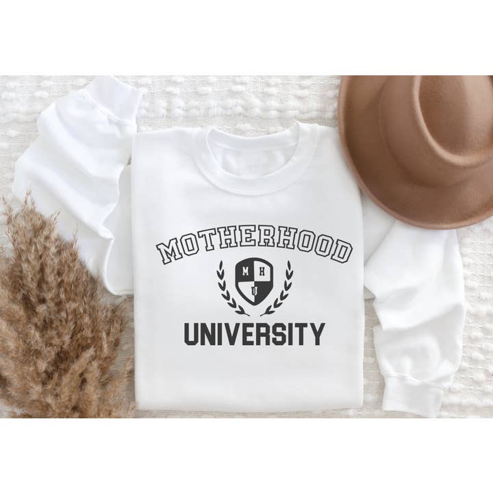 Sweatshirt Motherhood University pour la vente par Great Tees
