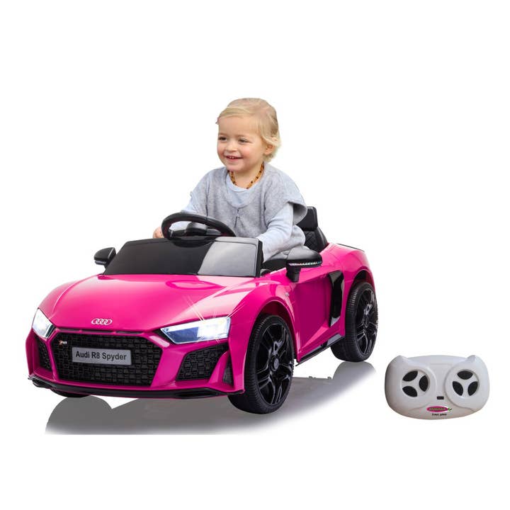 mhw24 – Engroshandel Legetøjsbil/lastbil - Børn – Kørbar Audi R8 Spyder V10 Performance Quattro Lyserød 2,4 GHz 12V