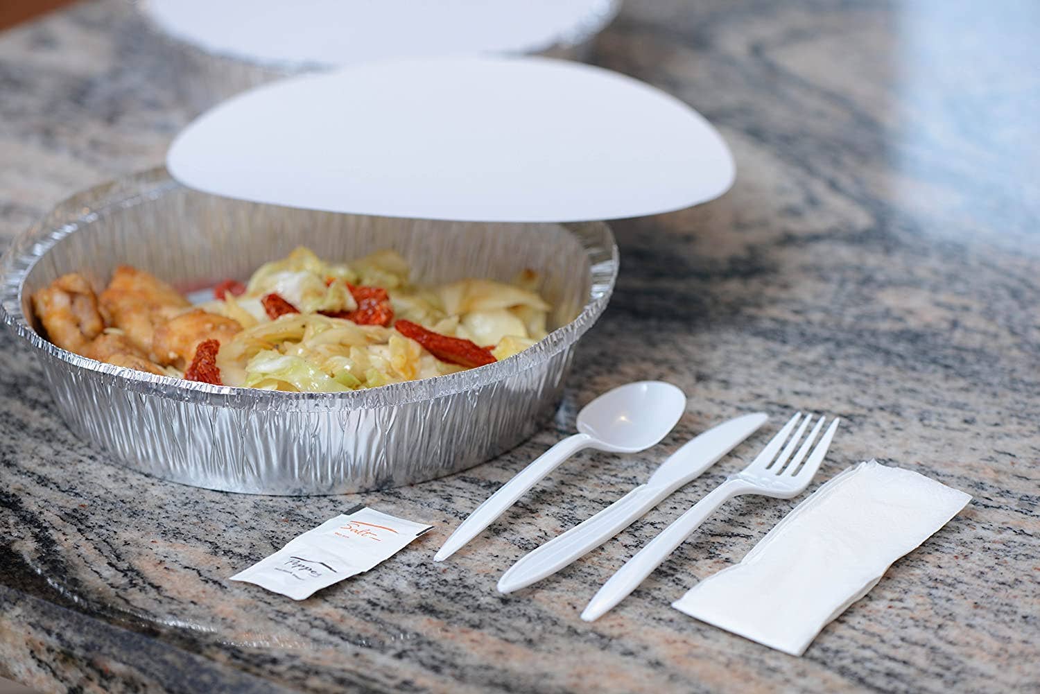 EcoQuality - Wholesale Disposable Plate - 9" Disposable Round Aluminum Foil Food Pans7