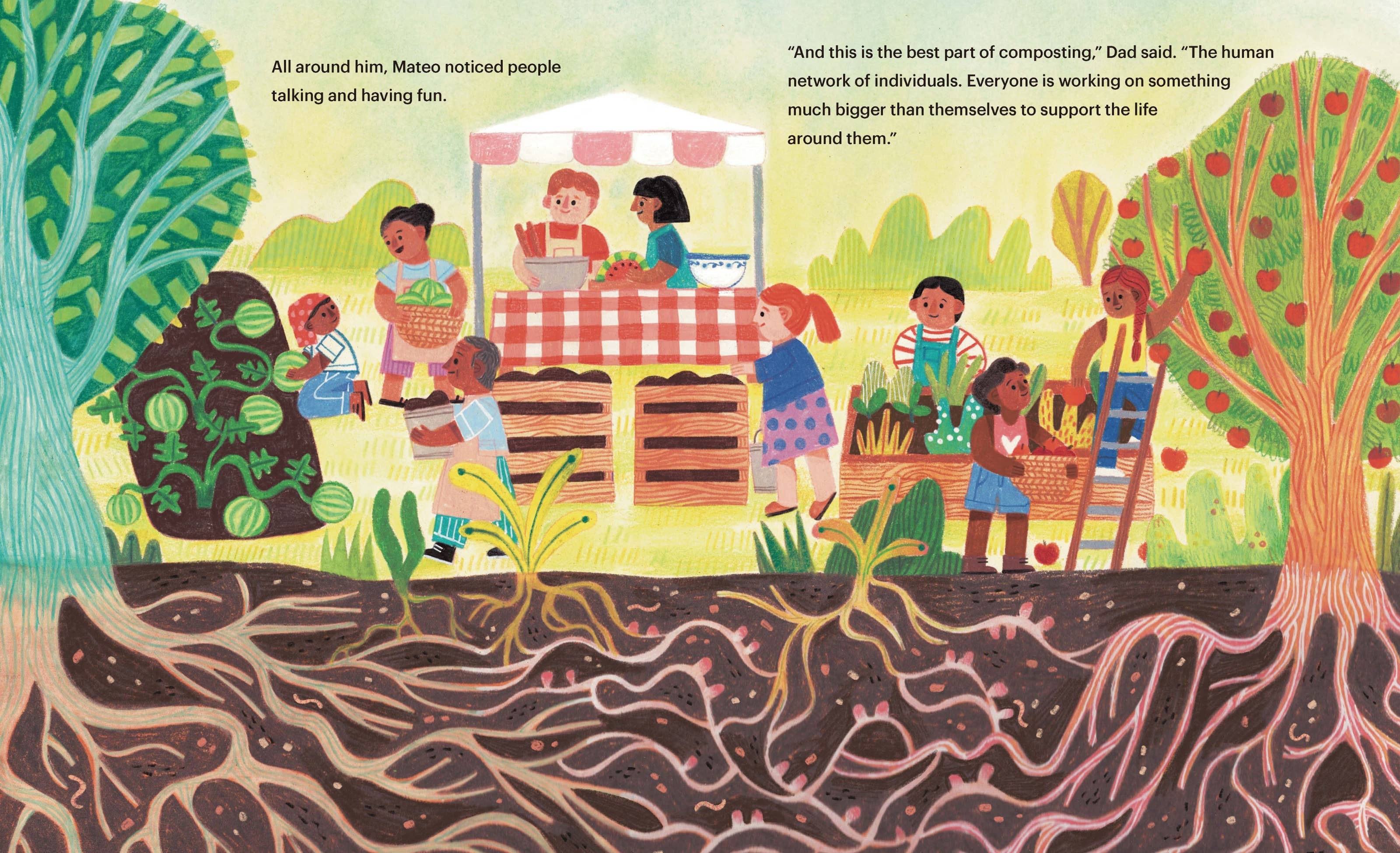 Gloo Books - Wholesale Preschool Book (3-5) - Composting for Community: A STEM Kids Picture Book (Ages 3+)7
