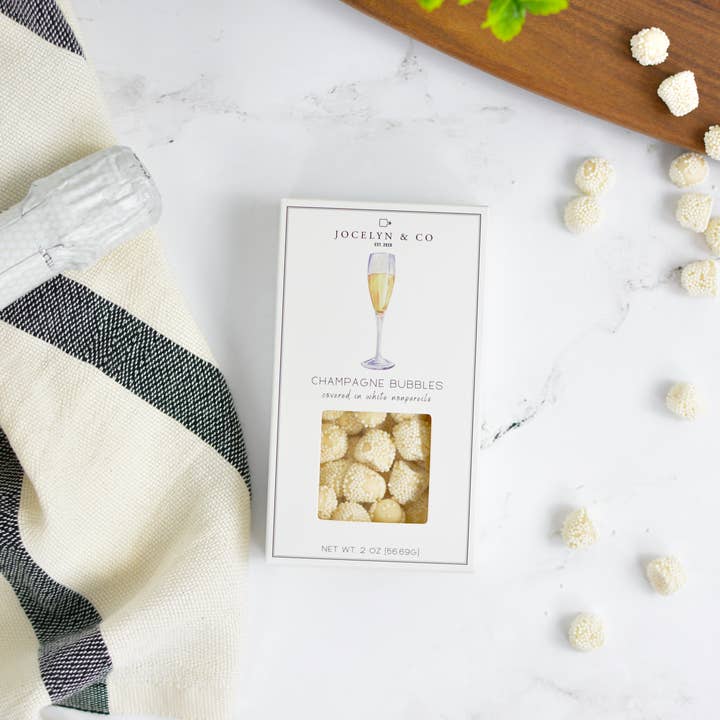 Champagne Bubbles Candy for wholesale by Jocelyn & Co