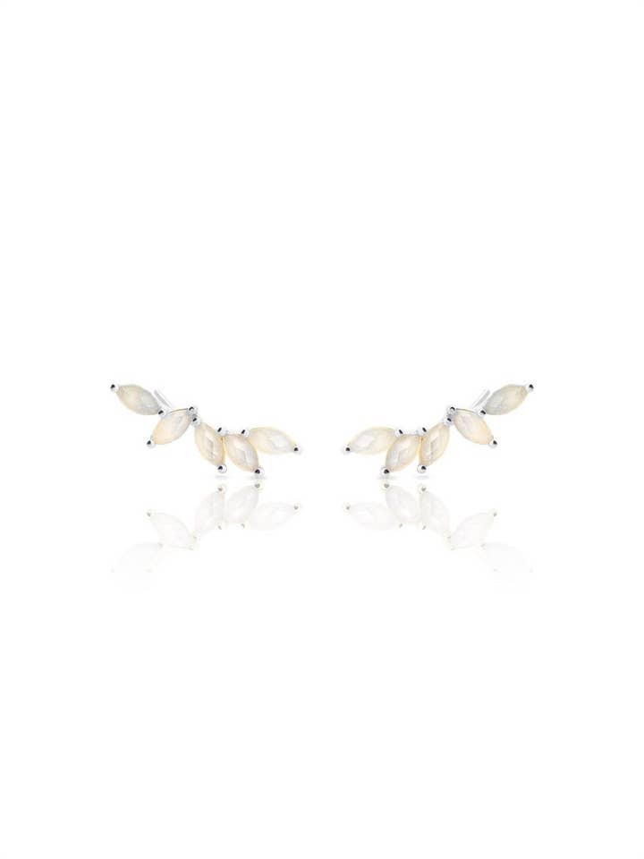 ICE DROPS silver earrings para venta al por mayor de Aran Jewels
