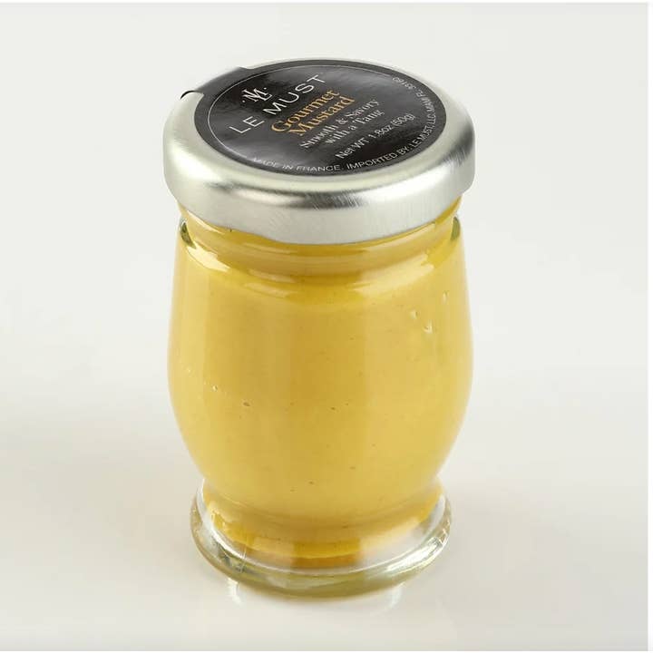 Le Must Condiments – Großhandel Senf – Gelber Gourmet-Senf 1,8 Unzen